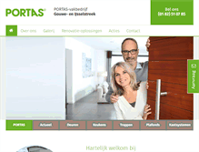 Tablet Screenshot of gouwe.portas.nl